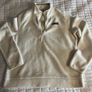 Size small white vineyard vines 1/4 zip